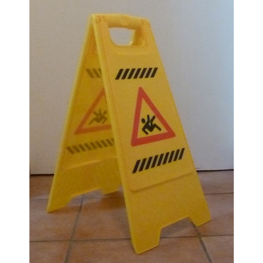 Selbststehendes Schild